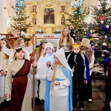 Świąteczny klimat. Jasełka w wykonaniu najmłodszych