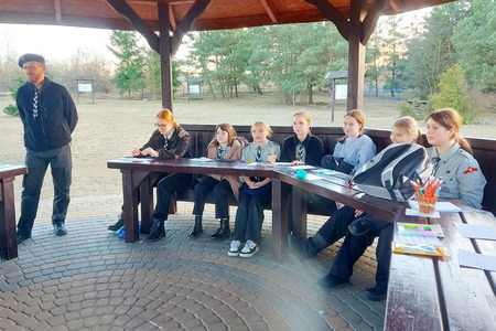 fot. 21 Drużyna Harcerska Orlęta w Paterku