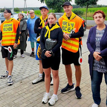 Drugi dzień pielgrzymki. Pątnicy przyjęci  z życzliwością