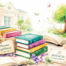 Zakup nowości czytelniczych. Biblioteka otrzymała grant